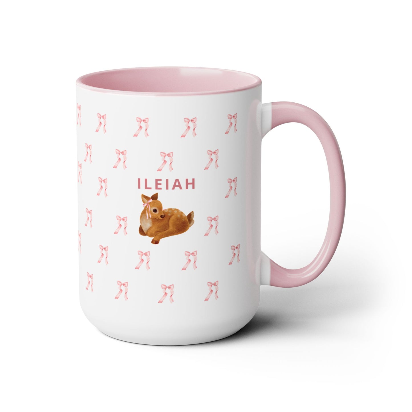 Bambi and Her Pink Bows Mug