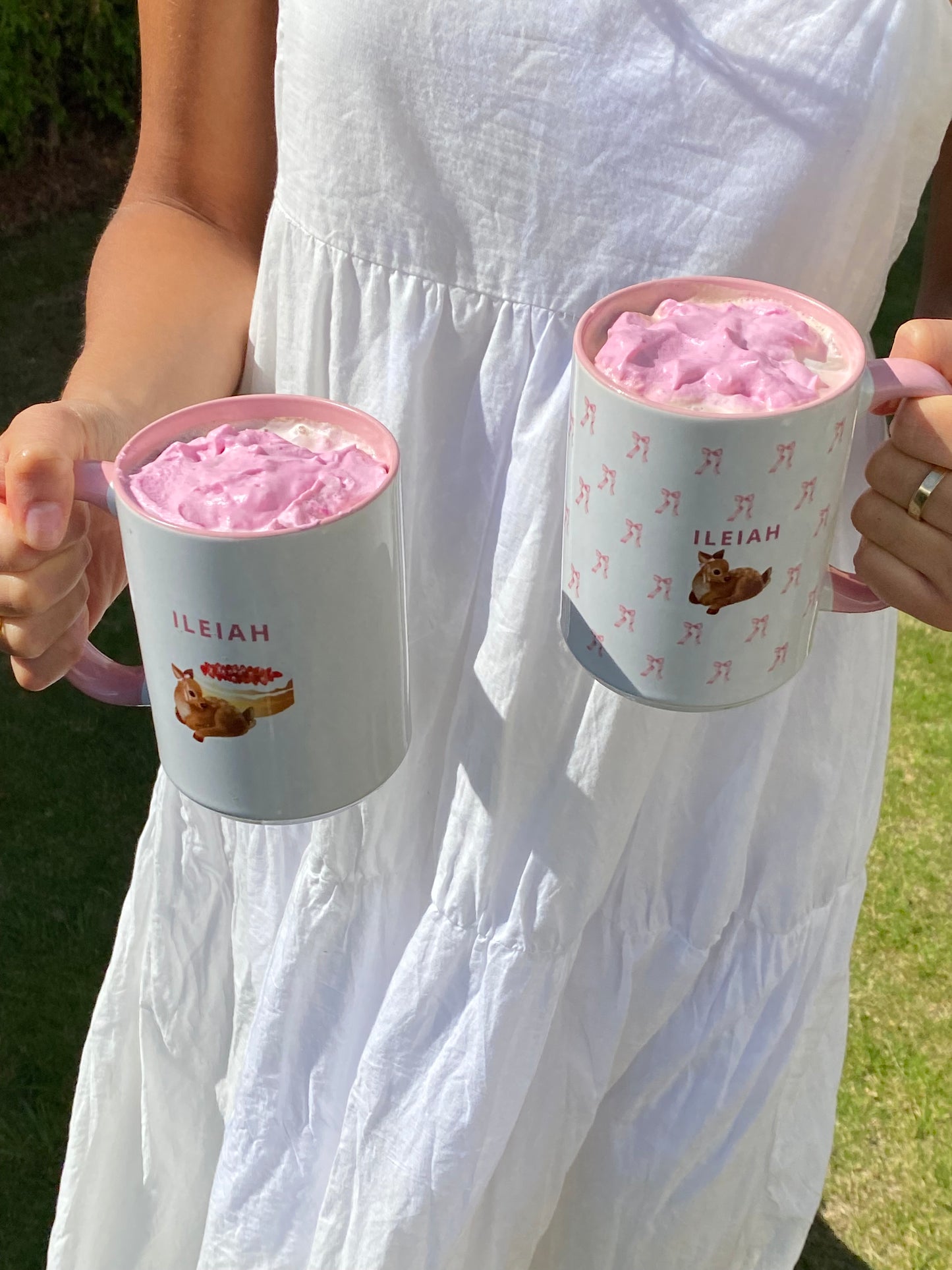 Bambi and Her Pink Bows Mug