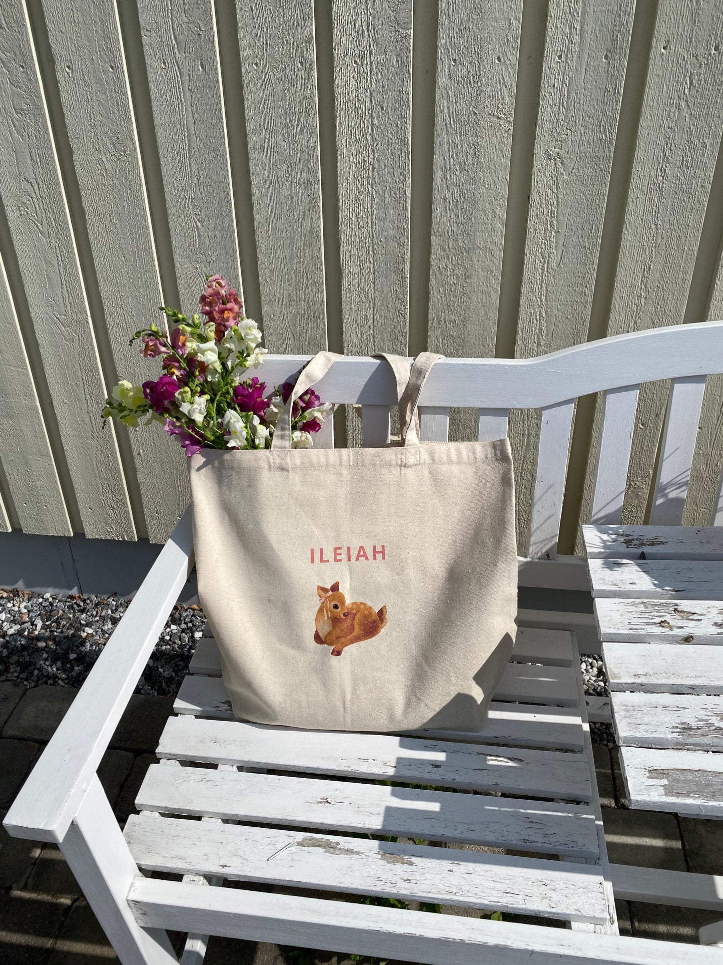 Bambi's World Tote Bag - Aesthetic Canvas Bag | ILEIAH