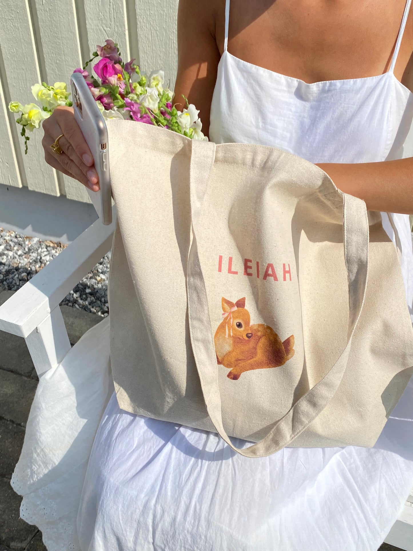 Bambi's World Tote Bag - Aesthetic Canvas Bag | ILEIAH