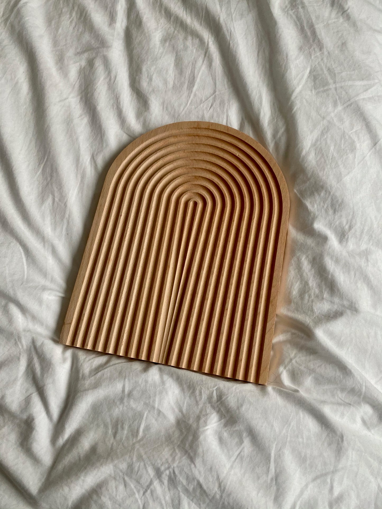 Ripple Tray & Chopping board Oval and Wavy