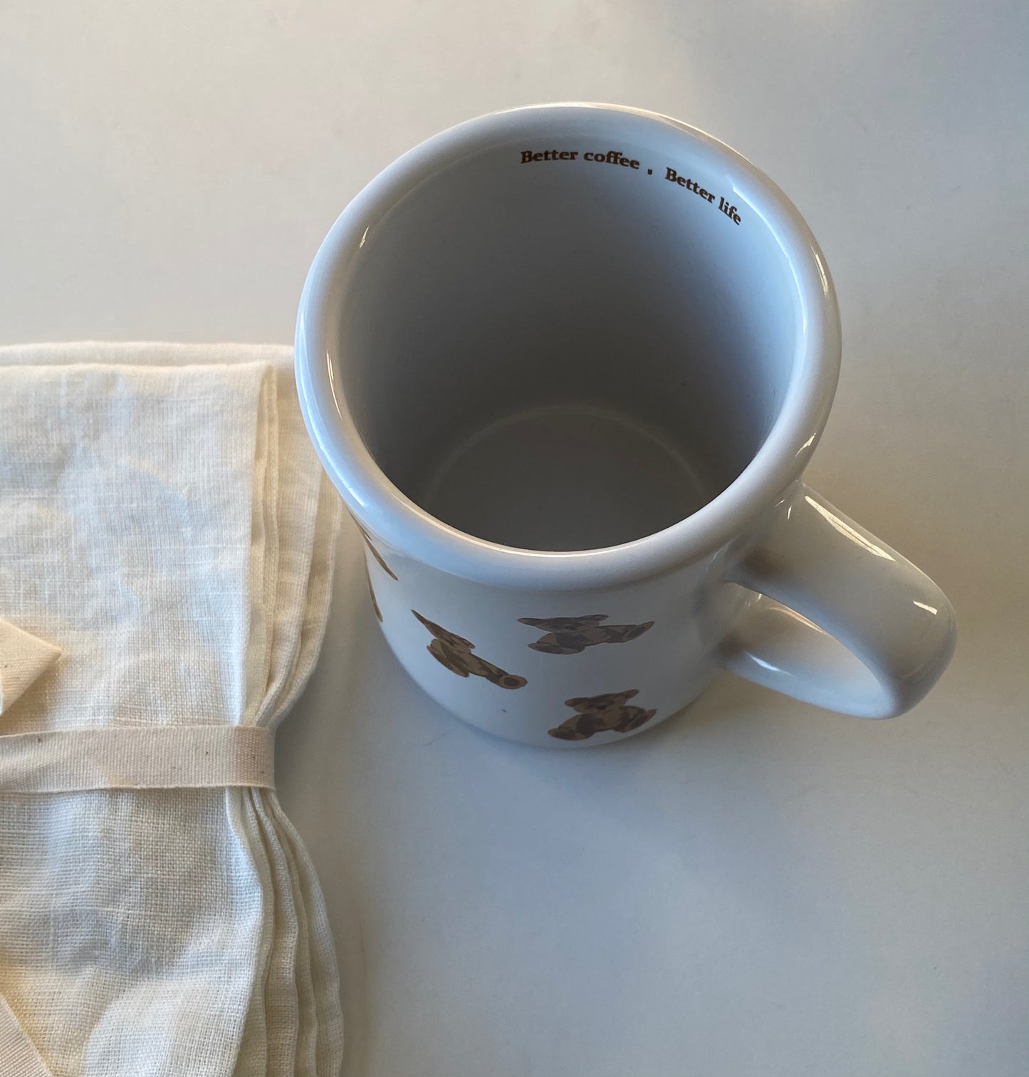 Bear Ceramic Mug - Cute Coffee Mug | ILEIAH
